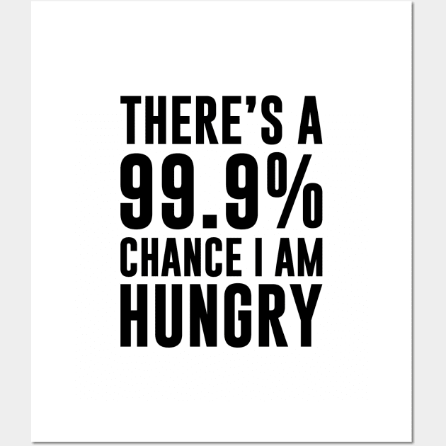 99.9% Chance I'm Hungry Wall Art by Venus Complete